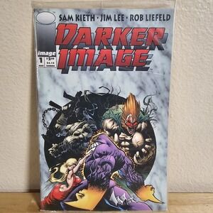 Darker Image #1 Sealed Poly-bag with  Bloodwulf card Brand New